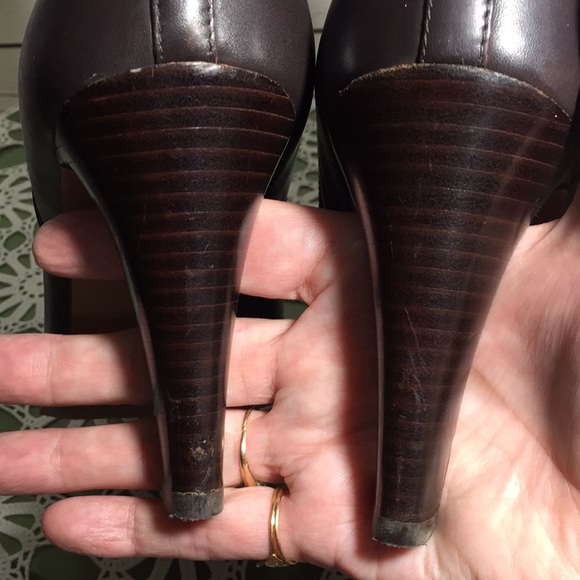 Coach Jemma Brown Leather Ankle Boots - Picture 14 of 14